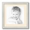 ArtToFrames 16x16" Matted Picture Frame with 12x12" Single Mat Photo Opening Framed in 1.25" White and 2" Mat (FWM-4098-16x16)